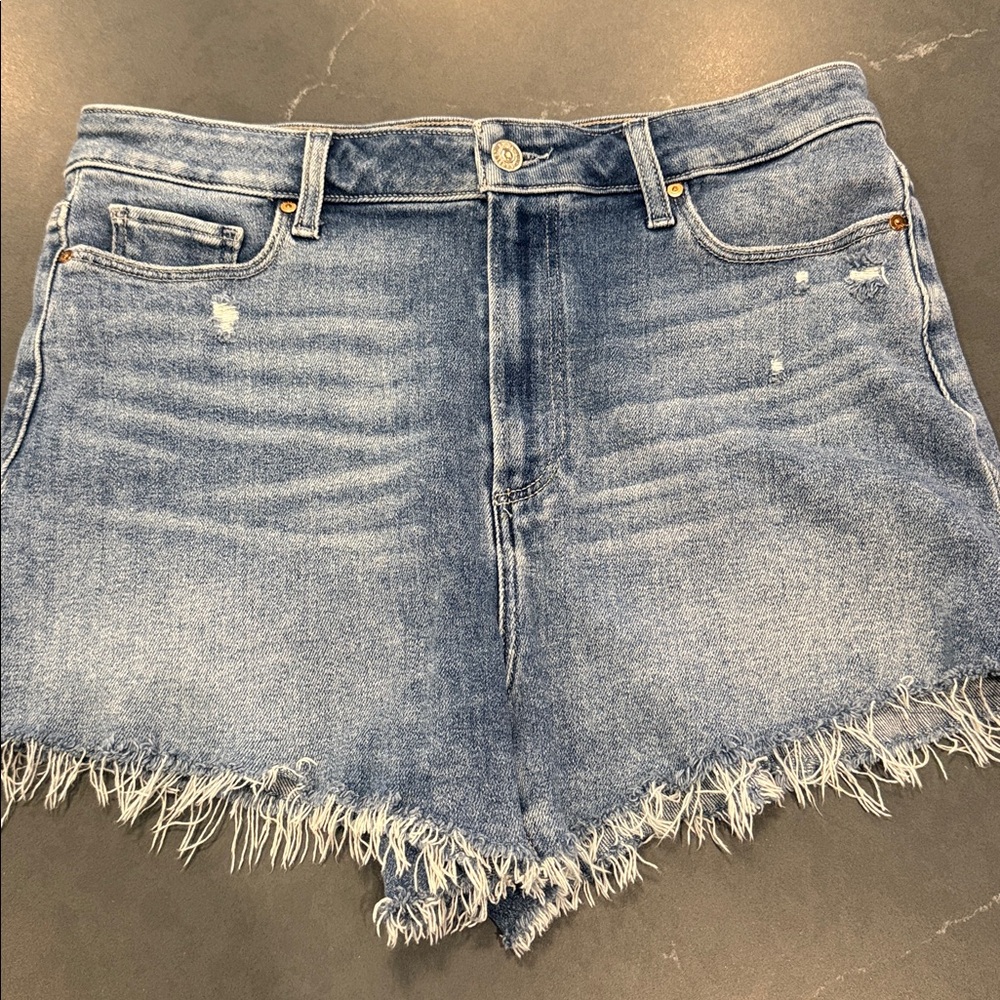 Paige Denim Cut Off Shorts